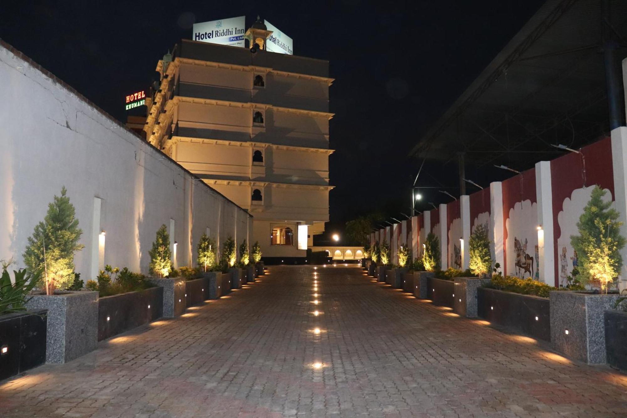 Hotel Riddhi Inn Udaipur Kültér fotó
